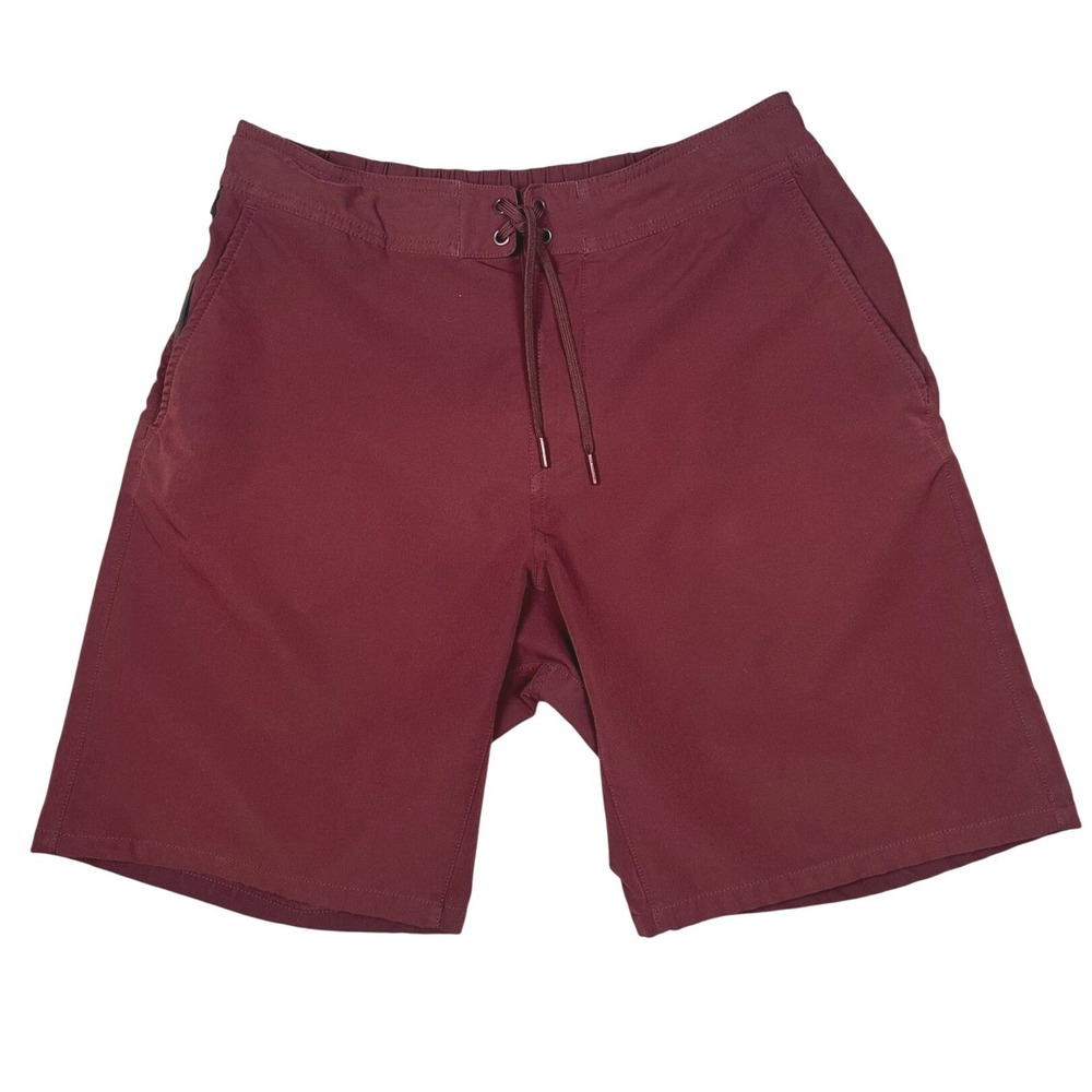 Ten Thousand Foundation Short Men's M Maroon 9" Training Gym Workout Athleisure